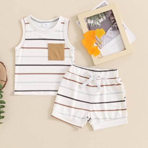 Bowler Dinosaur Boys Vest Shorts Set