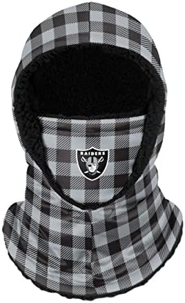 FOCO NFL Team Logo Hooded Gaiter Balaclava Face Cover Officially Licensed