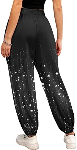 Womens Cinch Bottom Sweatpants with Pockets