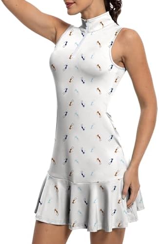 Golf Tennis Sleeveless Dress for Women