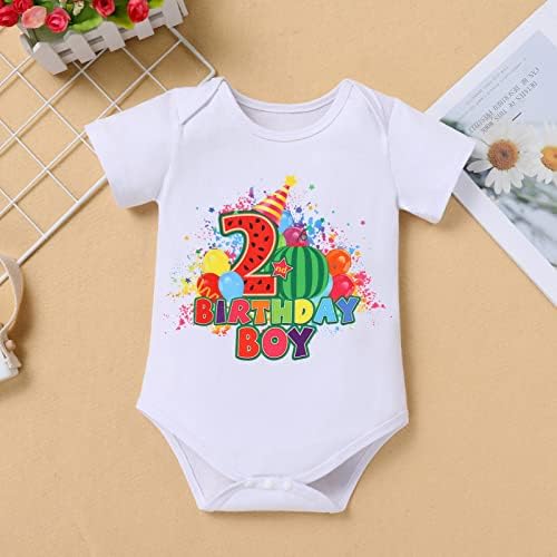 IBTOM CASTLE - Melon Romper 1st 5th Birthday