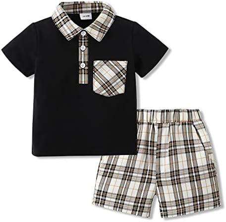 WESIDOM Toddler Boys Summer Clothing Set 2T 3T 4T 5T