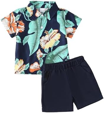 Sodlon Baby Toddler Summer Comfortable Fashionable Boys Outfits for Boys