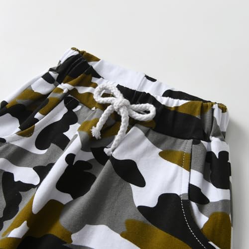 Rebey Baby Boy Summer 2PCS Outfit Set 1