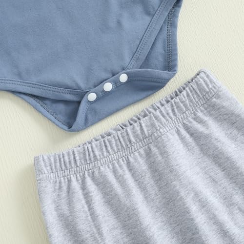 Newborn Boys Little Bean Outfit Set for Summer