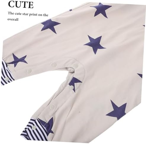 Homoyoyo Boys Star Print Preschool Clothing Set Fun Playful Newborn Toddler