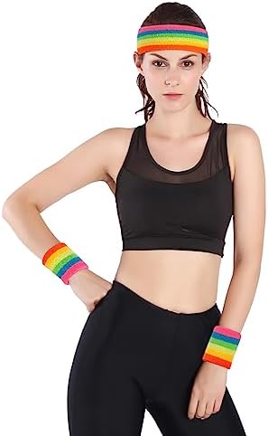 ONUPGO 80s Sport Set for Men Women Girls Boys