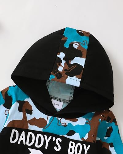 Camouflage Long Sleeve Baby Set for Boys