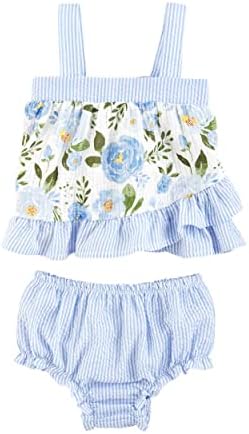 Durable and comfortable 2-piece pinafore set for baby boys