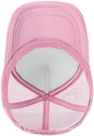 Funny Baseball Cap Adjustable for Men Women Pink