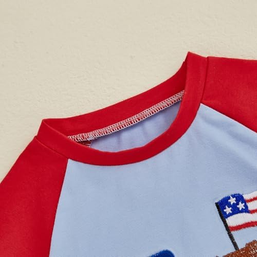 4th of July Patriotic Toddler Set - Comfort Style