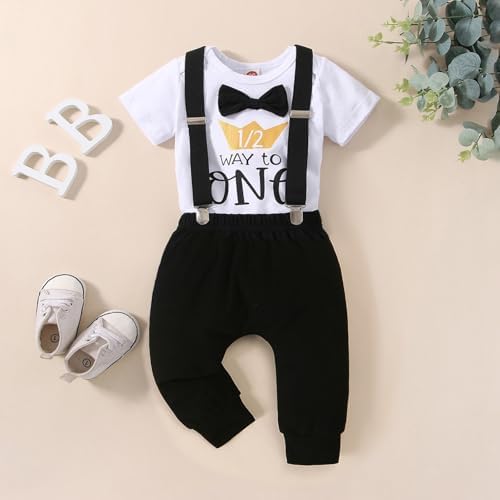 Baby Boy 12st Birthday Outfit - Flattered Gentleman Look