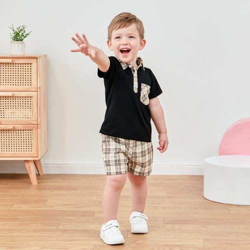 WESIDOM Toddler Boys Summer Clothing Set 2T 3T 4T 5T