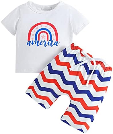 1-2 Year Old Boys Summer Striped Shorts