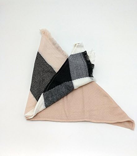 Wander Agio Womens Fashionable Temperature-Resistant Shawl Plaid Print Comfortable Winter Wear