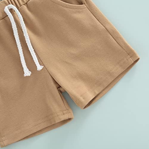 Mubineo Summer T-Shirt Shorts Set for Boys lounging wear