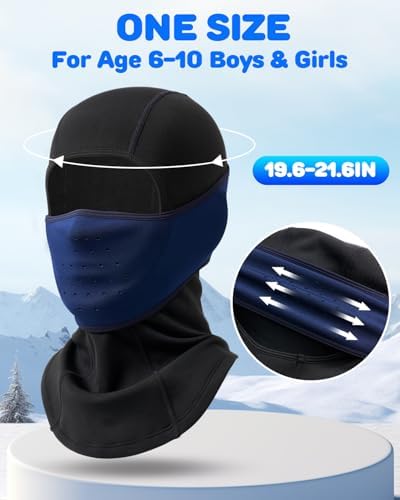 Venswell Kids Thermal Fleece Ski Mask