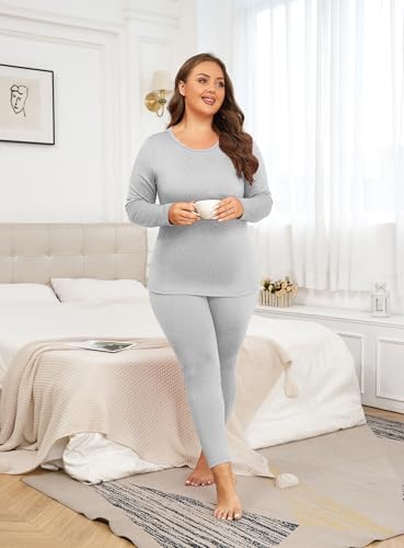 Womens Plus Size Thermal Set XL-5XL