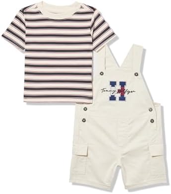 Tommy Hilfiger Baby Boys 2pc Stylish Essentials Short Set