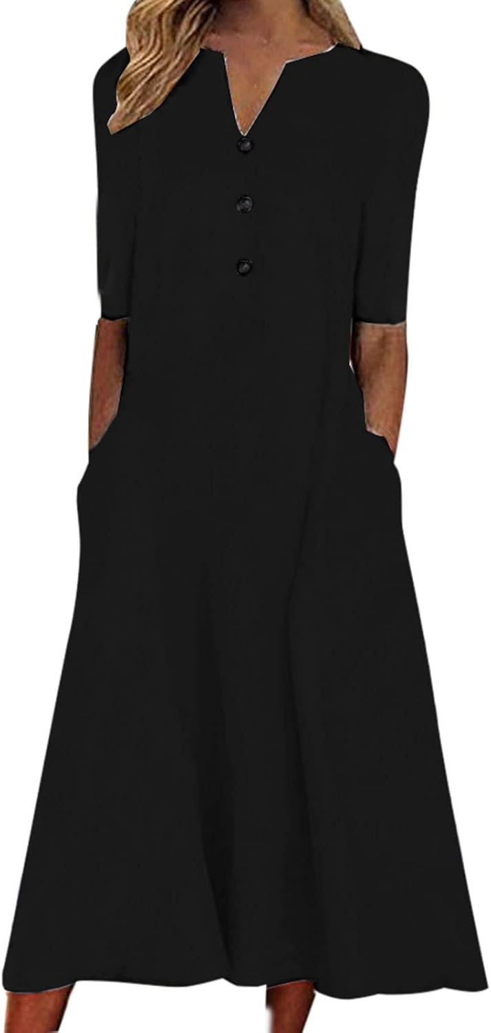 SMIDOW Summer Maxi Dress -Versatile Summer Style