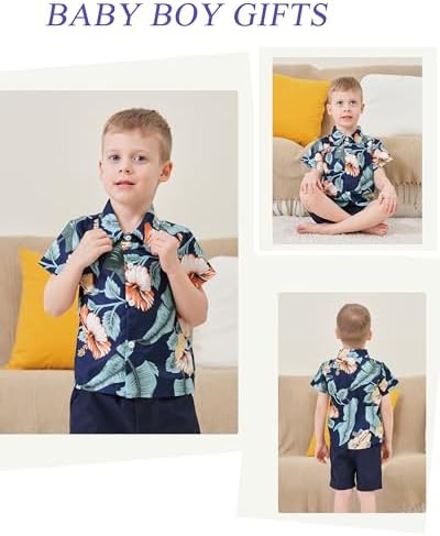 Sodlon Baby Toddler Summer Comfortable Fashionable Boys Outfits for Boys