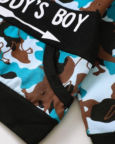 Camouflage Long Sleeve Baby Set for Boys