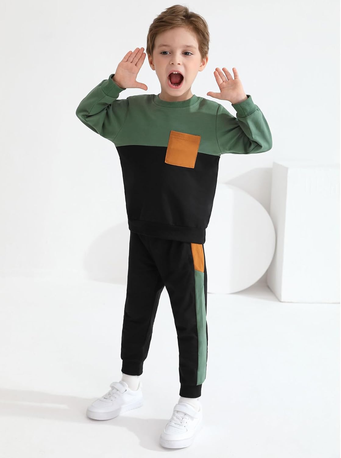 Bright Warm Fall Winter Outfit for Toddlers