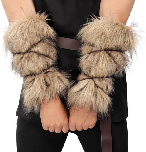 KUOIN Faux Fur Arm Wrap