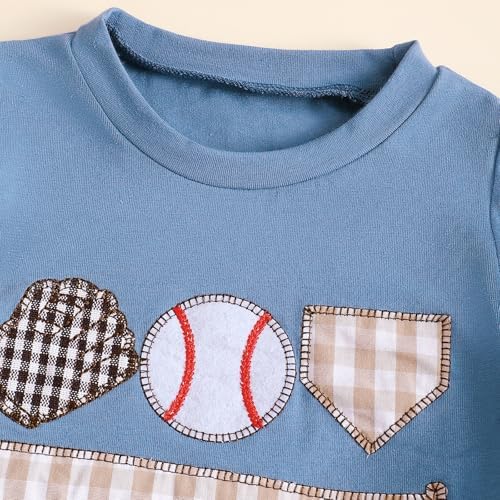 Sreakeio Toddler Baseball Outfit Set for Boy
