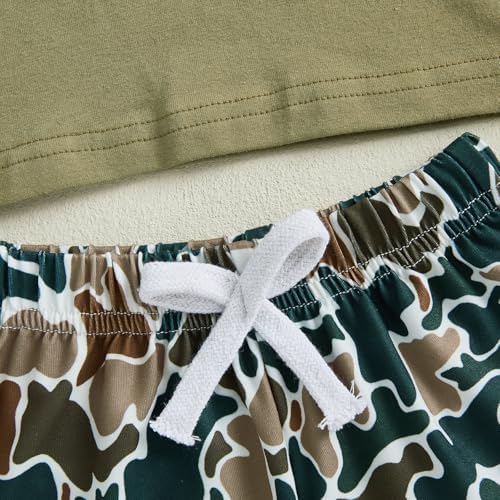 Brvxia Toddler Summer dinosaur Print T-Shirt Shorts Set for Boys