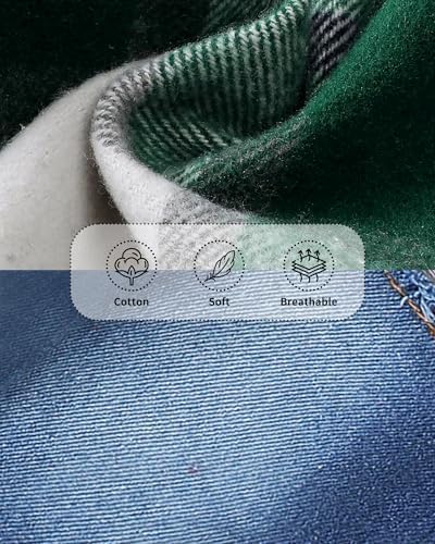 High-Quality Toddler Boys Plaid Jean Set