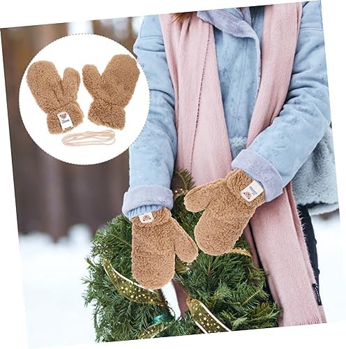 winter glovesReusable Cartoon Plush mittens for Women Soft Warm and Stylish