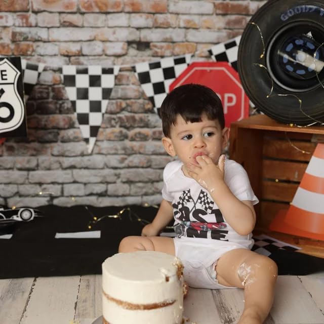 Suolongsama 1st2nd Birthday Boy Outfit Set For Car Race