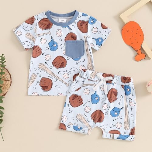 FIOMVA Baby Golf Outfit Toddler Boy