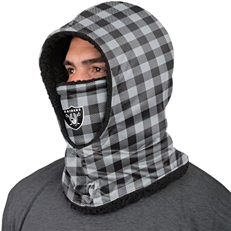 FOCO NFL Team Logo Hooded Gaiter Balaclava Face Cover Officially Licensed