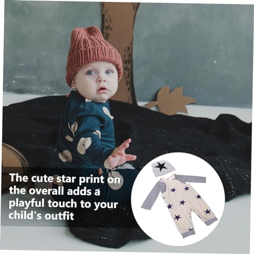 Homoyoyo Boys Star Print Preschool Clothing Set Fun Playful Newborn Toddler