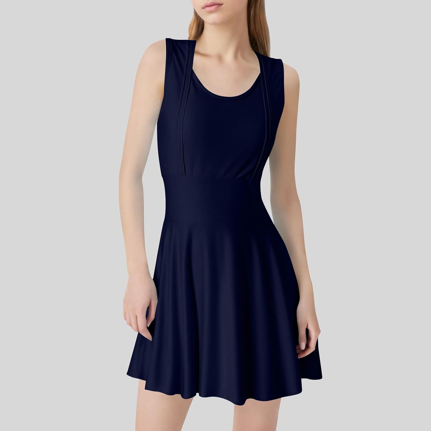 Dressing in Style with our 2-in-1 Athletic Top Built-Ins