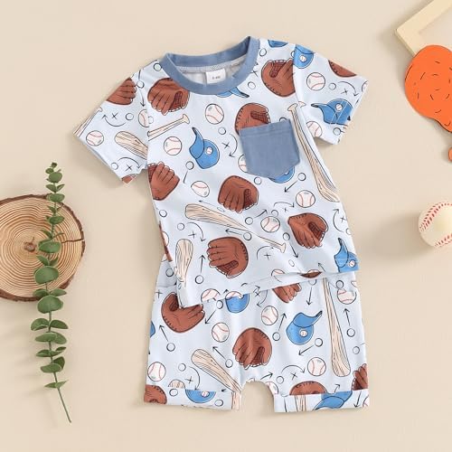 FIOMVA Baby Golf Outfit Toddler Boy