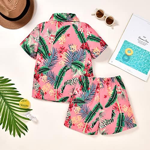 HINTINA Toddler Beach Outfit Set for Boys Lightweight Comfortable in Summer