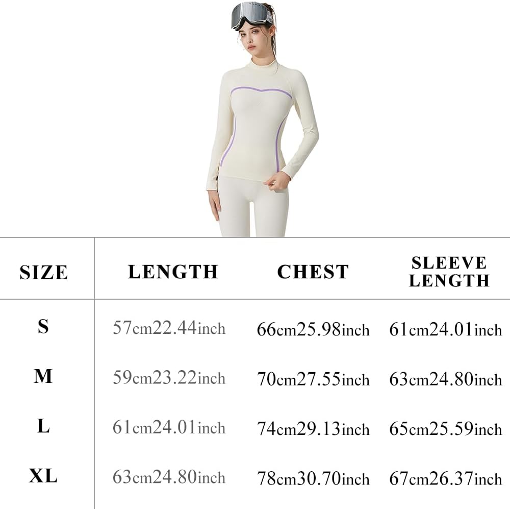 Thermal Underwear Set for Skiing