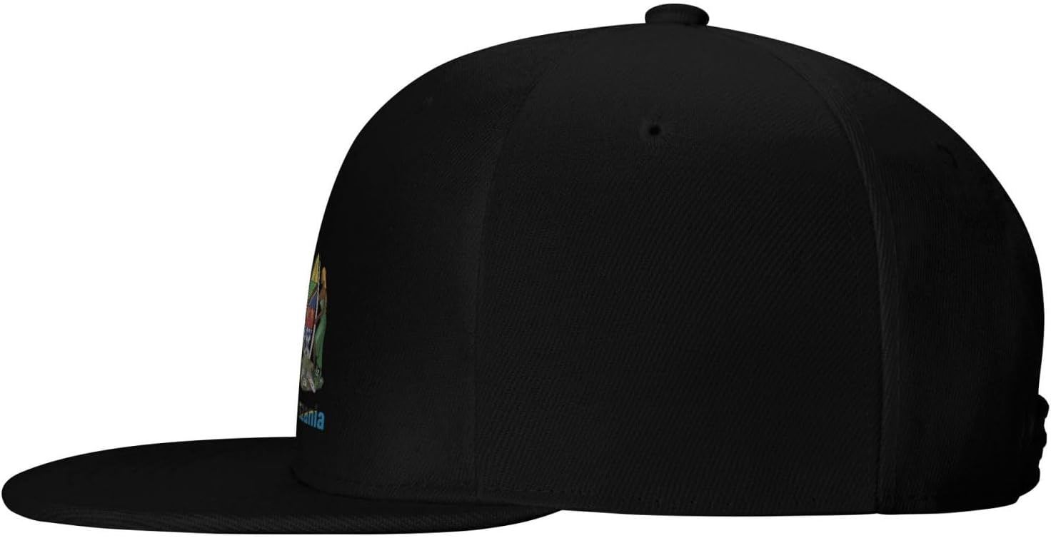ZRCAIFU National Emblem Flat Bill Cap for Men Women