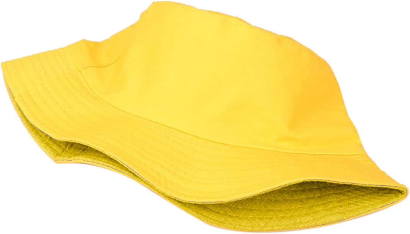 Unisex Bucket Hat Summer Fisherman Yellow