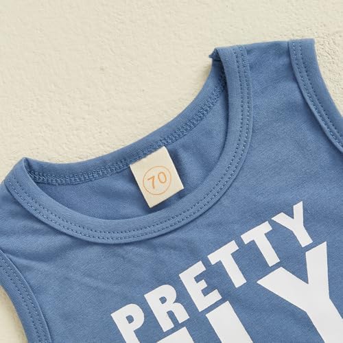 Toddler Boy Summer 2Pcs Checkered Outfit