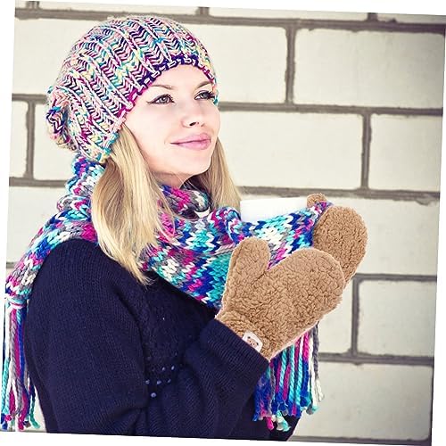 winter glovesReusable Cartoon Plush mittens for Women Soft Warm and Stylish