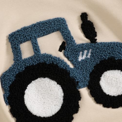 Mini Tractor and Farm Set for Baby BOY SUMMER Outfit