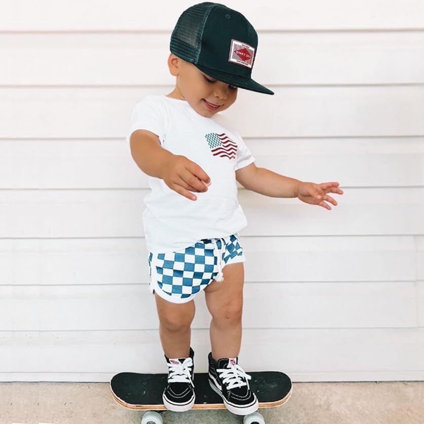 Happy 4th of July Baby Boy Outfit