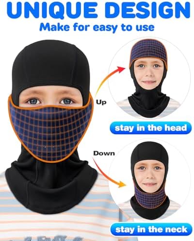 Venswell Kids Thermal Fleece Ski Mask