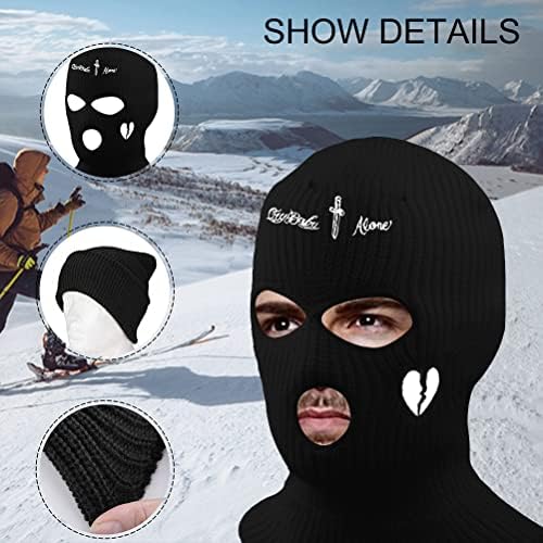 ADSE Ski Mask Dad Gift 3-Hole Balaclava for Ski Camping Fishing