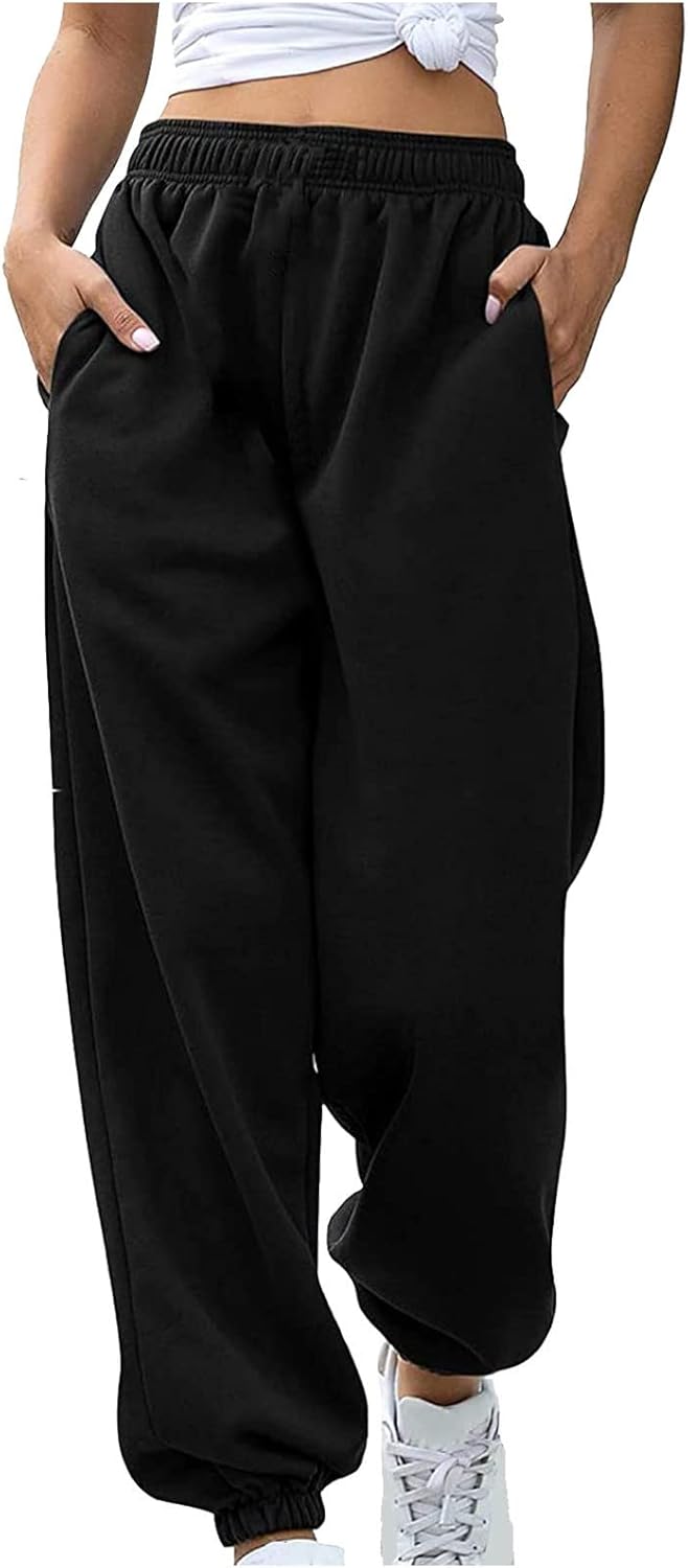 High Waisted Baggy Sweatpants for Women workout active casual use