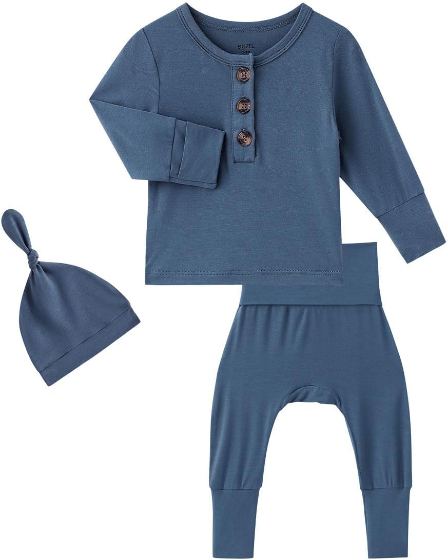 Bamboo Viscose Newborn Outfit Set for Boys and Girls